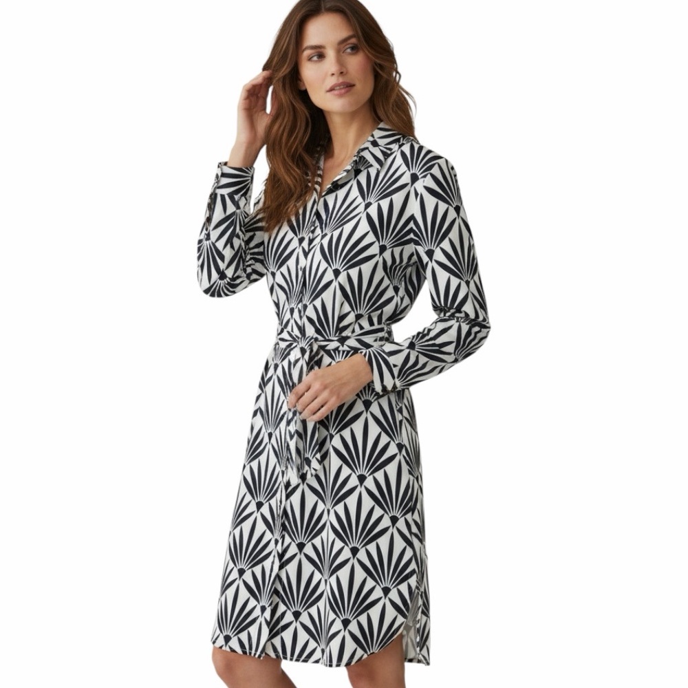 CHELSEA GUNN ☆ Long Sleeve Shirt Dress